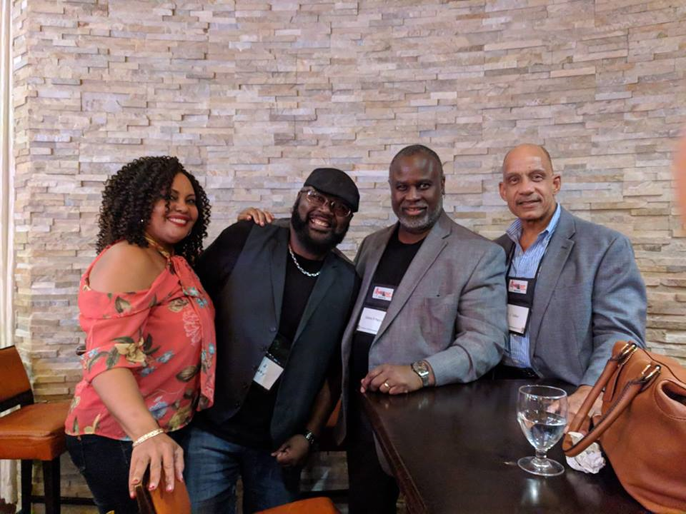 author event 2 with friends