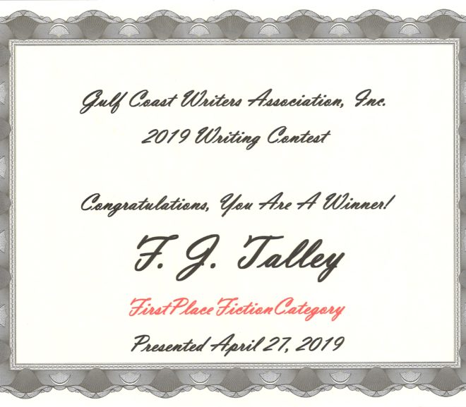 Writing Contests Part II: I won!