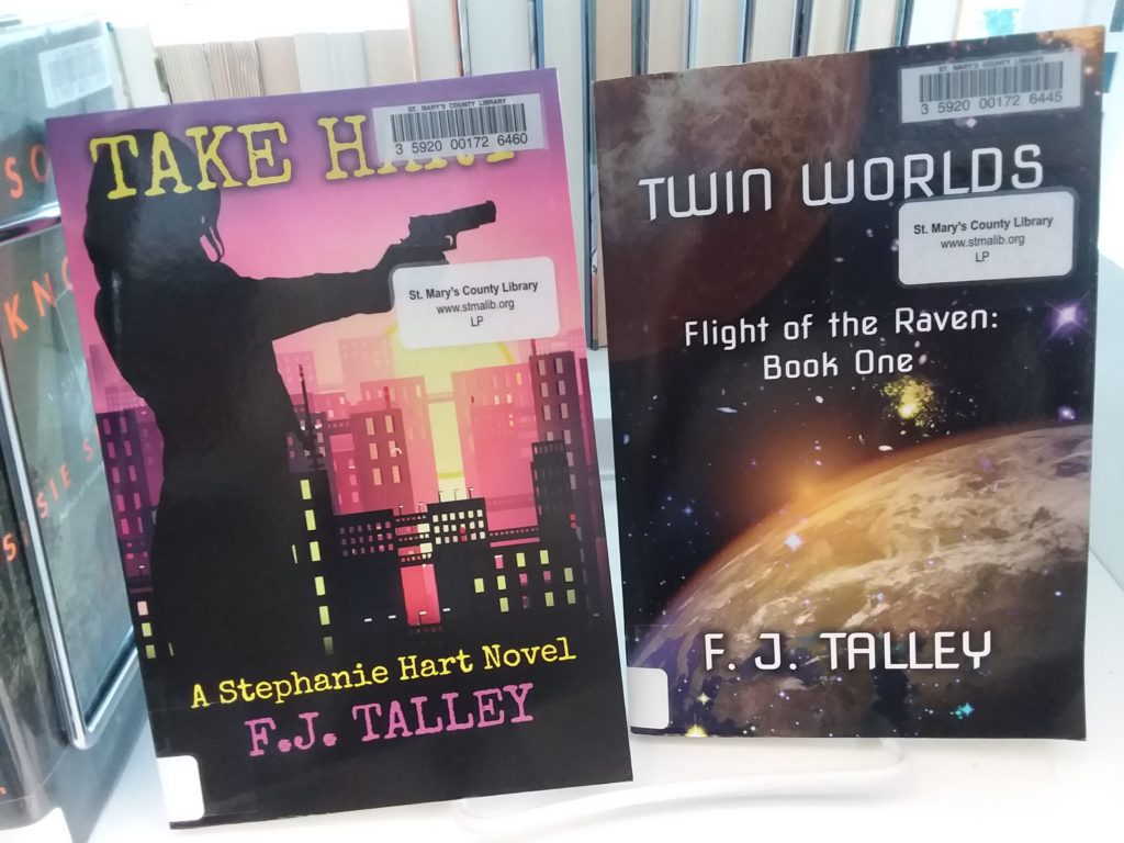 Twin Worlds and Take Hart in the public library