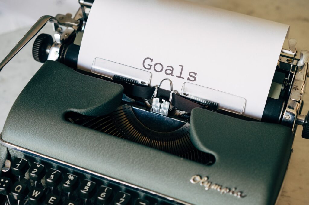 Setting Writing Goals