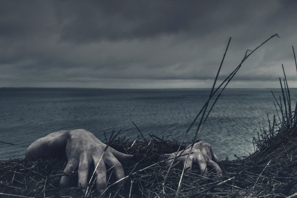 horror hands