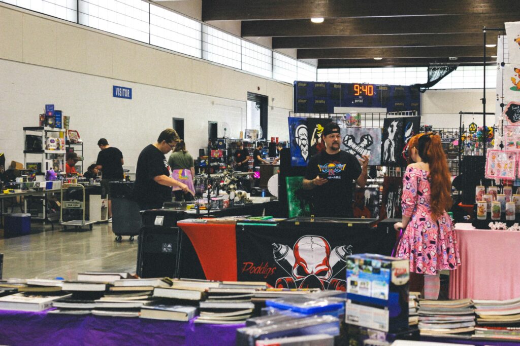 marketing at an author event